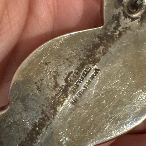 Patricia von Musulin Vintage Sterling Silver Twisted Motif Brooch Pin - Picture 12 of 15